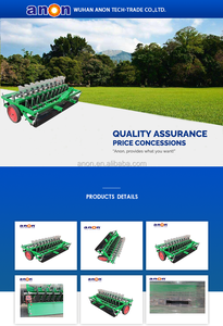 ANON Venta caliente 4,6.8,10 Filas tractor impulsado Sembradora de verduras Sembradora de zanahorias Sembradora de sésamo Plantador de semillas de maíz - Product Image 3