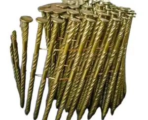 Palet pnömatik çivi tabancası kullanımı için yüksek kaliteli tırnak fabrikası harmanlanmış bobin çivi