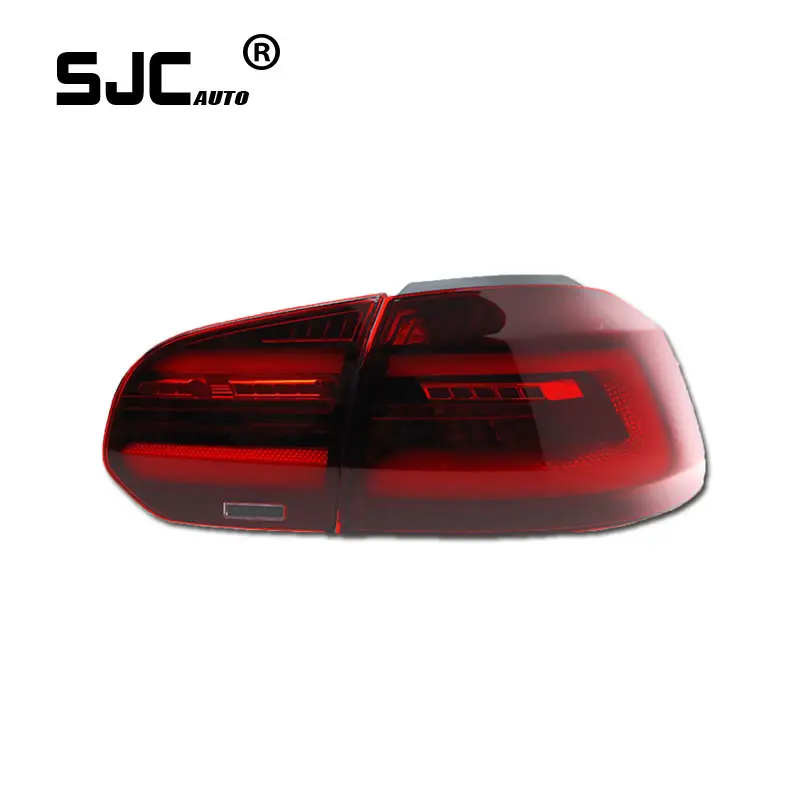 SJC Factory Wholesales LED Rücklichter Rücklicht mk6 GOLF6 R 2008 2009-2013 Sequentielle Lampe Für VW Golf 6 Rücklicht