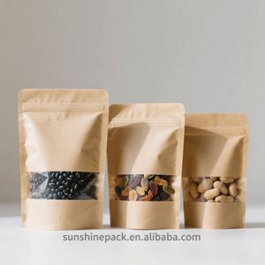 Sachets refermables à fermeture éclair imprimés avec logo personnalisé pour chips, brownies, snacks - Emballage alimentaire résistant à l'humidité - Product Image 4
