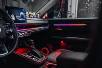 Kit d'éclairage d'ambiance pour Honda CRV 2023-2026 LHD RHD |   Bouton dynamique OEM 1:1 à 28 LED, contrôle par application WeChat
