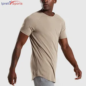 Ultimo Disegno scarpe da Ginnastica Da Uomo O-Collo T-Shirt Logo Personalizzato Maglia A Maniche Corte di Sport di Forma Fisica Shirt Muscle Fit T Shirt