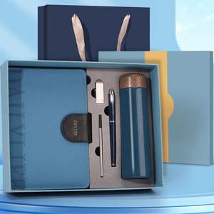 Ensemble cadeau d'affaires de luxe personnalisé, bloc-notes A5, stylo, thermos USB, combo cadeau d'entreprise avec impression numérique - Product Image 5