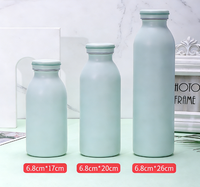 Bouteille d'eau isotherme en acier inoxydable de 600 ml, écologique, type macaron, pour lait, isolation thermique 6-12 heures, idéale pour la rentrée scolaire
