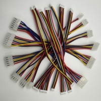 Assemblage de câbles personnalisé professionnel avec connecteur femelle 2,54 mm 2/3/4/5/6 broches SH JST ZH PH XH avec indice de protection IP65/IP67/IP68, sertissage artisanal