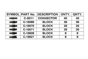 Chaînes de coupe robustes et résistantes à l'usure 7347-D, assemblage de chaînes de décompactage pour système de découpe de charbon pour mineurs de Joy Highwall - Product Image 2