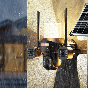 Nuova Telecamera Solare da Parete OMSEN con WiFi 4G SIM, Luce RGB a Tre Lenti con Telecamera CCTV, <span class=keywords><strong>Sistema</strong></span> di <span class=keywords><strong>Sorveglianza</strong></span> e Sicurezza - Product Image 2