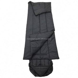 Venta al por mayor de alta calidad compacto Ultra poliéster algodón saco de dormir para adultos cómodo Camping y senderismo saco de dormir - Product Image 5