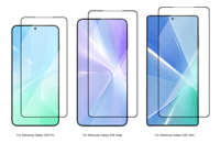 Protection d'écran de téléphone portable en verre trempé ultra-fin HD transparent 9H 2.5D sans bulles, anti-choc, anti-graisse, série S26 17, vente en gros