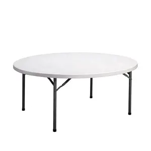 Outdoor HDPE 10 sitzer folding dining kunststoff tisch für verkauf