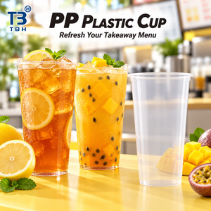 Vaso transparente de PP A360 para bebidas frías, té helado, jugo, café, comida para llevar, compatible con OEM y ODM. - Product Image 6