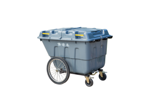ถังขยะอุตสาหกรรมขนาด 400 ลิตร พร้อมรถเข็น - Product Image 5