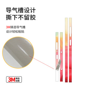 Realme GT6 Side Frame Sticker Colorful Protective <b>Film</b> Waterproof Scratch Resistant - Product Image 2