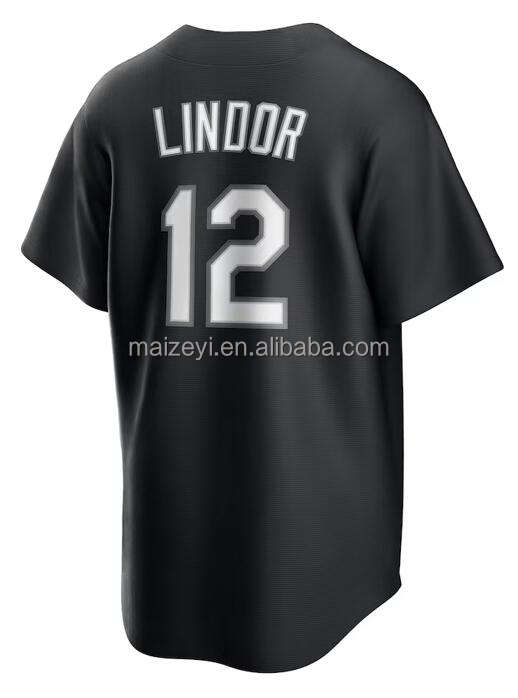 #12 Francisco Lindor nero