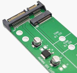 Alta Qualidade M.2 NGFF SSD para SATA Cartão Adaptador M.2 Interface para SATA 2.5 Polegadas Serial Solid State Drive STAT3 Adaptador - Product Image 3