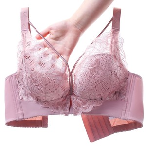 Sujetador Push-Up de Talla Grande, Lencería Sexy para Mujer, Sujetador de Encaje con Cobertura Total, Sin Varillas, Copas C, D, E - Product Image 6