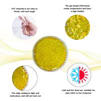 Pack de glace en perles de gel rondes réutilisables Forme personnalisée Compresse froide Pack de glace en perles de gel Thérapie par le froid chaud Pack de froid chaud