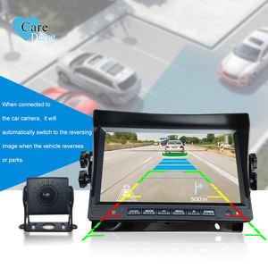 AlwayCare Moniteur de voiture LCD TFT 1080P AHD 7 pouces 12V/36V pour divertissement sur siège arrière Bus/<span class=keywords><strong>Camping</strong></span>-<span class=keywords><strong>car</strong></span>/Camion avec caméra, télécommande, 3G/4G, TF - Product Image 2