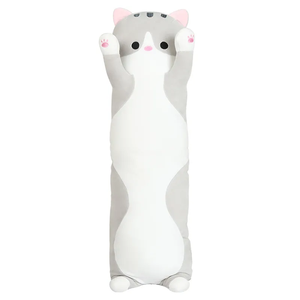 Carré Élastique Doux Géant Grands Yeux Personnalisé En <span class=keywords><strong>Peluche</strong></span> Cochon Marin Belle Long Enfants Hippopotame Animal Oreiller - Product Image 1