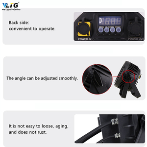 Đèn <span class=keywords><strong>Par</strong></span> Cob <span class=keywords><strong>Led</strong></span> Chống Nước Mini 512 W 4*50W Độ Sáng Cao Màu Trắng Dmx 180 Rgbw - Product Image 6