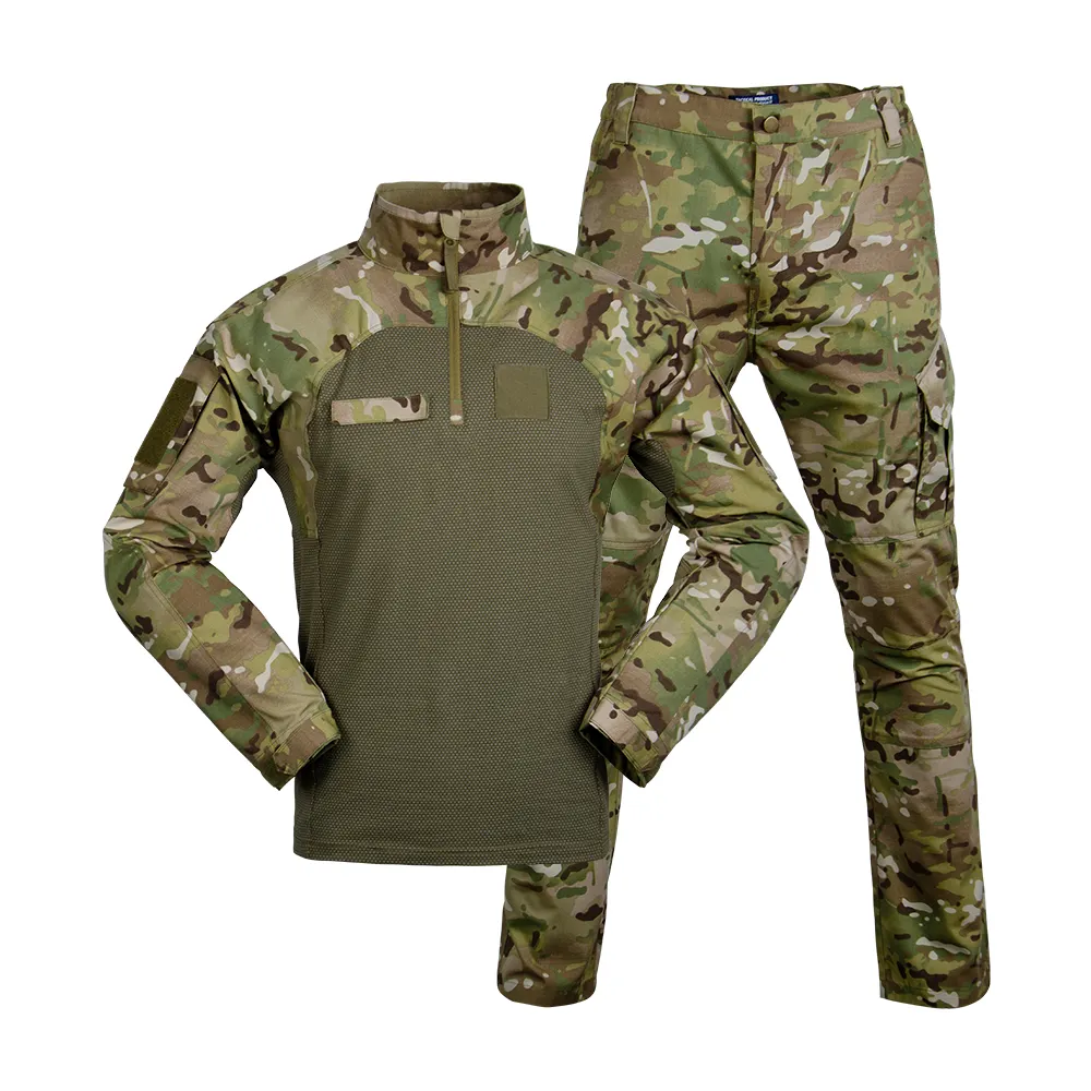 Hot Sale Uniform Combat Shirt Training Tactical Frog Suit Uniforme