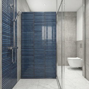 กระเบื้องโมเสคเซรามิกติดผนังลายคิทแคทสีน้ำเงินโบราณสำหรับผนังครัว - Product Image 4