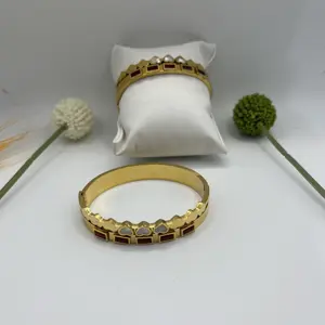 Настраиваемый унисекс, оптовая продажа, браслет с гравировкой из 18-каратного золота, браслет из нержавеющей стали с логотипом клиента