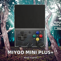 Console de jeu portable Miyoo Mini Plus+ avec écran IPS de 3 pouces, Wi-Fi, 10000 jeux intégrés, batterie de 3000 mAh, lecteur de jeux rétro portable