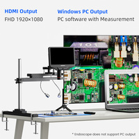 Andonstar AD409 Max 27'' Soldering Digital Microscope with 300X Magnification and LED Illumination for Professional Soldering