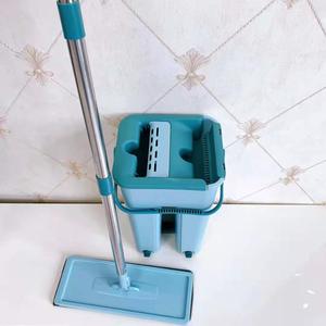 Nhà Máy Sản Xuất 360 Bóp Xô Ma Thuật Dễ Dàng Lau Nhựa Khô Ướt Lau Với Cực Thép Cho Hộ Gia Đình Làm Sạch Quay Lau - Product Image 2