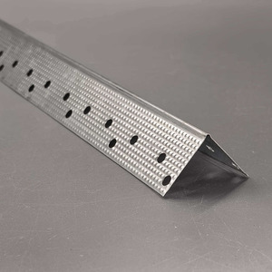 Profilés en acier de haute qualité pour plâtrage moderne, cornière en acier galvanisé de type L 25/30/32mm, angle mural métallique perforé - Product Image 2
