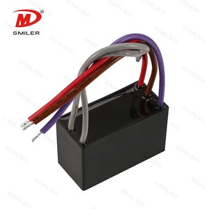 Shunde SMILER 0.1uf ~ 15uf 250VAC 400VAC 450VAC 3 fil cbb61 ventilateur de plafond condensateur <span class=keywords><strong>prix</strong></span> - Product Image 5