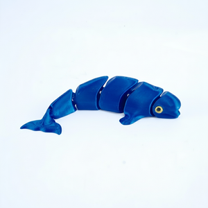 Juguete Articulado Impreso en 3D <span class=keywords><strong>de</strong></span> Ballena Beluga, <span class=keywords><strong>de</strong></span> PLA Flexible, Animal Marino, Colgante para Bolsa, Alivio del Estrés, Regalo, Soporte para Personalización - Product Image 6