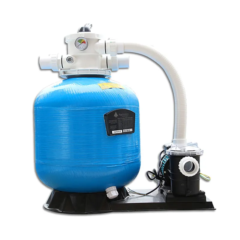 BAOBIAO OEM Alberca Top Mount Swimming Pressure Rapid Pool Sand Filter Pump Combo Price System Water Treatment