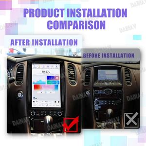 Autoradio Qualcomm 12,1 pouces pour Infiniti QX50 EX25 2010 2011 2012 2013 2014- 2017 Écran multimédia de voiture GPS Navigation - Product Image 3