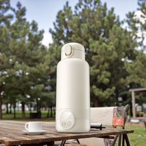 Calentador de Biberones Eléctrico Personalizable de 500 ml, Hervidor Inteligente Portátil Recargable con Carga USB para el Hogar, Exteriores, Automóvil y Hotel - Product Image 1