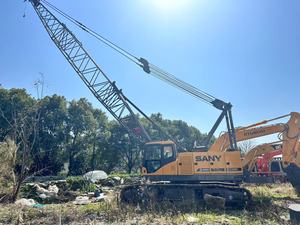 Grue sur chenilles hydraulique diesel SCC550C d'occasion de 55 tonnes, marque chinoise de premier plan, équipement d'origine avec moteur et pompe, à vendre à Shanghai - Product Image 6