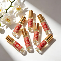 Huile de parfum roll-on Vanille Musc 10ml Sans alcool Longue tenue Parfum musqué doux Huile corporelle Format voyage