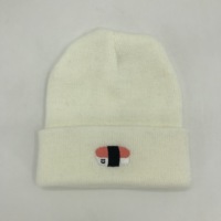 Unisex Volwassen Winter Muts Met Enkele Manchet Populair Ontwerp Custom Label Met Camouflage Geruite Bogen Patroon