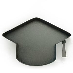 Recortes de Papel Maché con Forma de Birrete de Graduación Rellenables para Aperitivos y Charcutería, Clase 2026 - Product Image 4