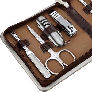 Classic Luxurious Stainless Steel Pedicure <b>Kit</b> with 5 in 1 <b>Nail</b> Clipper Color Box Packaging for Adult Use - Product Image 6