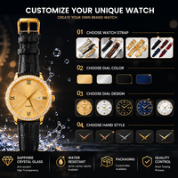 Montre de luxe pour couple, cadran à chiffres romains, bracelet en cuir véritable, montre-bracelet à quartz pour homme et femme, montre de cérémonie, cadeau