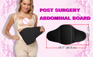 Scheda di compressione addominale <span class=keywords><strong>pancia</strong></span> appiattimento schiuma Pad recupero Lipo scheda AB Post chirurgia liposuzione Tummy Tuck - Product Image 6