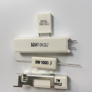 U L dây xi măng tiêu chuẩn điện trở 5W 7W 10W 15W 20W <span class=keywords><strong>25W</strong></span> 30W <span class=keywords><strong>40W</strong></span> 50W điện trở - Product Image 4