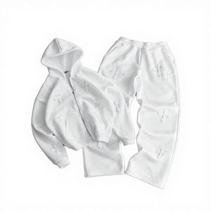 Customized Wholesale Good Quality Men's Tracksuit <b>Athletic</b> Windproof Printed Full Zip Casual Sports Jogging Gym Sweat Suit - Product Image 1