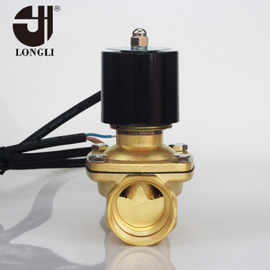 2W-400-40 220V Électrovanne pneumatique étanche en laiton de 1,5 pouce - Product Image 3