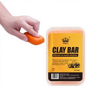 Wangle Barre <span class=keywords><strong>de</strong></span> Pâte Nettoyante pour <span class=keywords><strong>Voiture</strong></span> Personnalisable avec Logo, Qualité Premium, Dureté Moyenne, pour Lavage Auto, <span class=keywords><strong>Nettoyage</strong></span> <span class=keywords><strong>de</strong></span> la Boue, Protection du Sous-<span class=keywords><strong>voiture</strong></span> 100g - Product Image 3