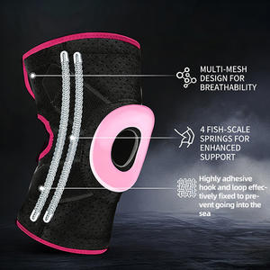 Rodillera de compresión doble Aofit con correa de soporte para alivio del dolor de <span class=keywords><strong>rodilla</strong></span> y rotura de menisco/LCA - Product Image 3