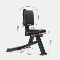 Vente chaude Commercial Épaule Pousser Chaise Fitness Chaise Fitness Angle Droit Banc Presse Haltère Banc Triceps Formation