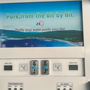 Distributeur d'eau RO extérieur personnalisé pour écoles, usines, centres commerciaux, avec QR code, jetons et filtres multiples - Product Image 6